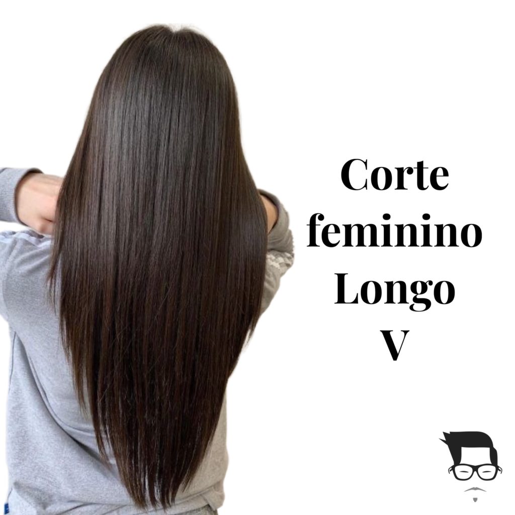 tipos de corte de cabelo feminino longo v
