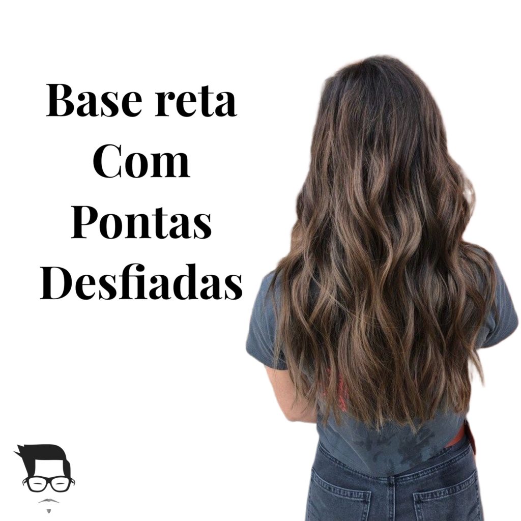 corte de cabelo feminino longo reto desfiado
