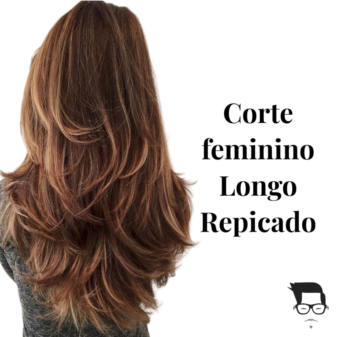 Corte de cabelo feminino longo desfiado - ESPECIALISTA EM CORTE