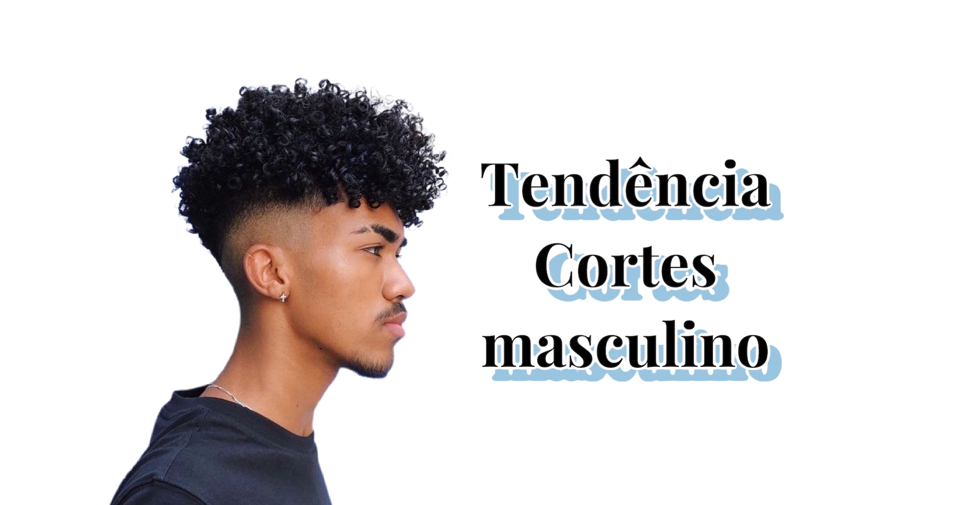 Corte de cabelo masculino best sale meio crespo