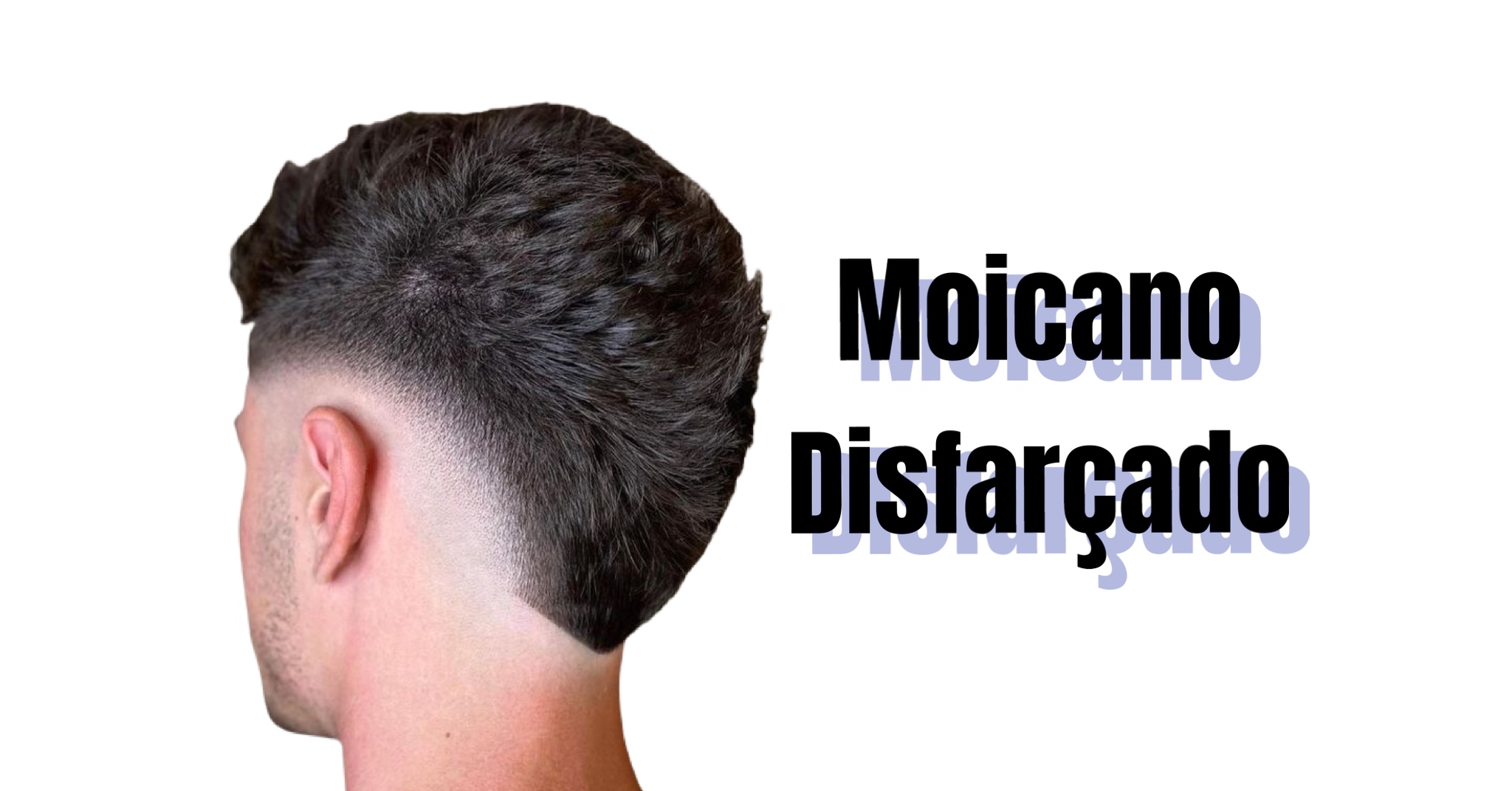 Aprenda corta moicano disfarçado #moicanodegrade #moicanodisfarçado #m