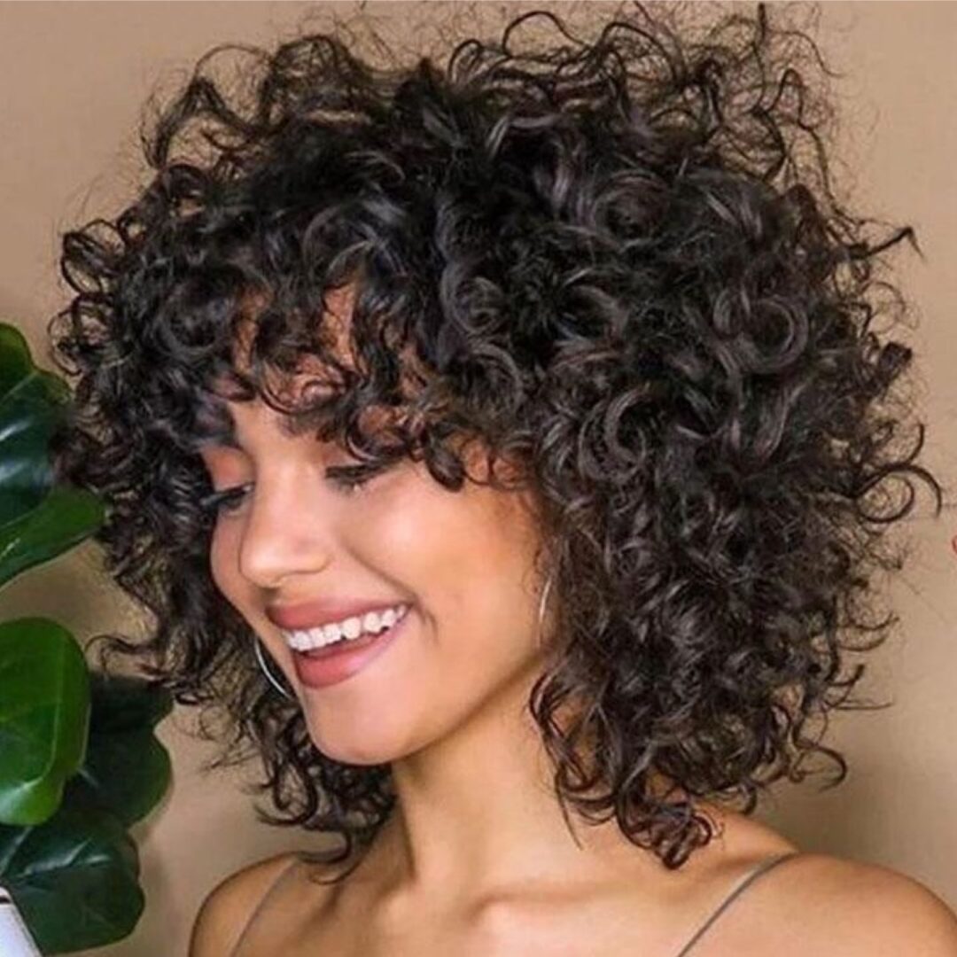 Long bob cacheado, inspire se. - Kioshi Sako Especialista em cortes