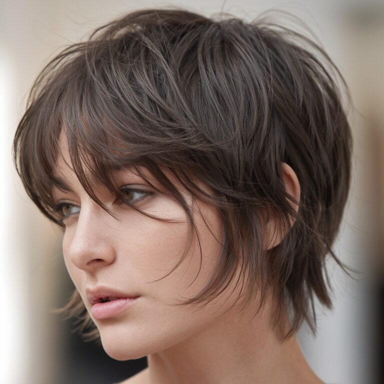 Os melhores cortes de cabelo curto com franja para mulheres estilosas ...