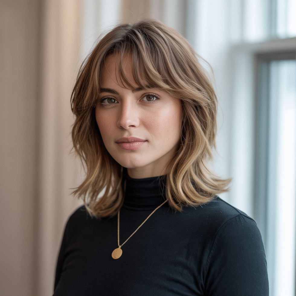 Descubra a Elegância do Corte Chanel Longo com Franja: Tendência de ...