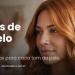 Capa do artigo Cores de Cabelo 2027: mulher com cabelo acobreado dourado